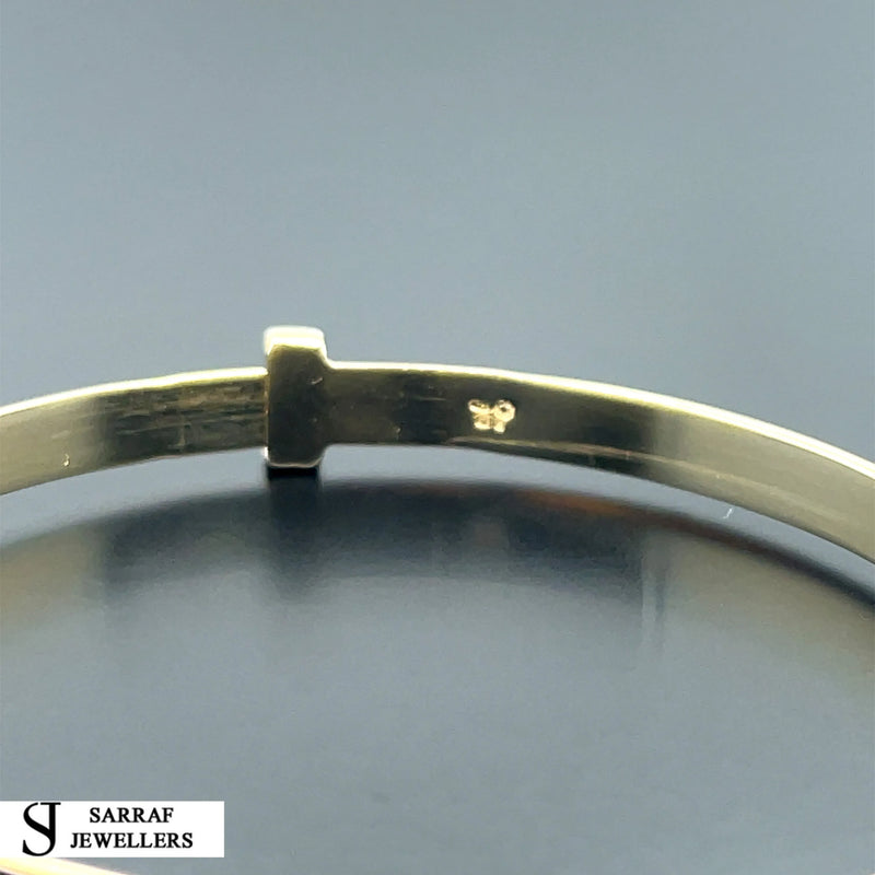 9ct Gold Baby ID Bangle Free Engraving | Shop Online Sarraf Jewellers