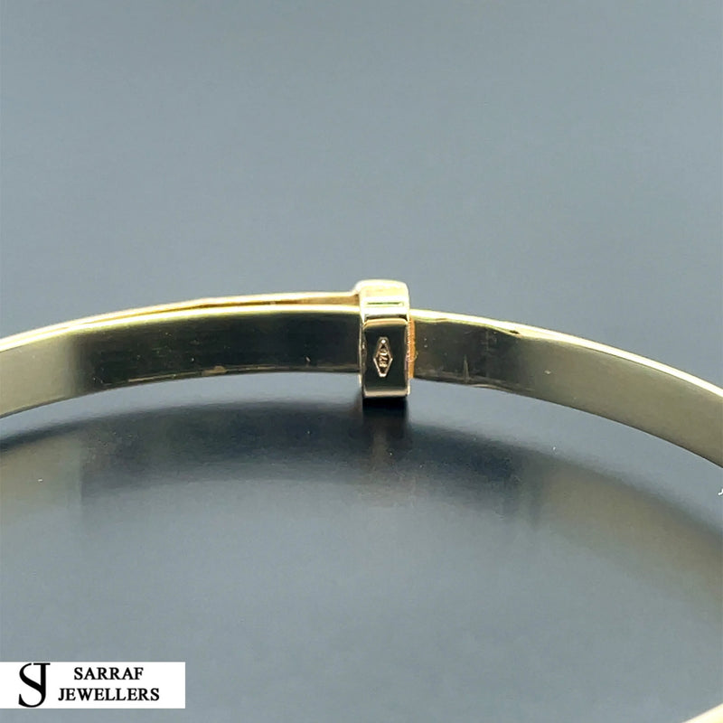 9ct Gold Baby ID Bangle Free Engraving | Shop Online Sarraf Jewellers