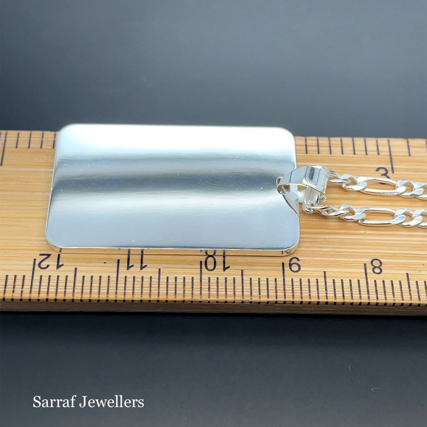 925-sterling-silver-plain-engraveable-rectangle-tags-small-medium-and-large-or-shop-online-sarraf-jewellers-uk-22 - Sarraf Jewellers
