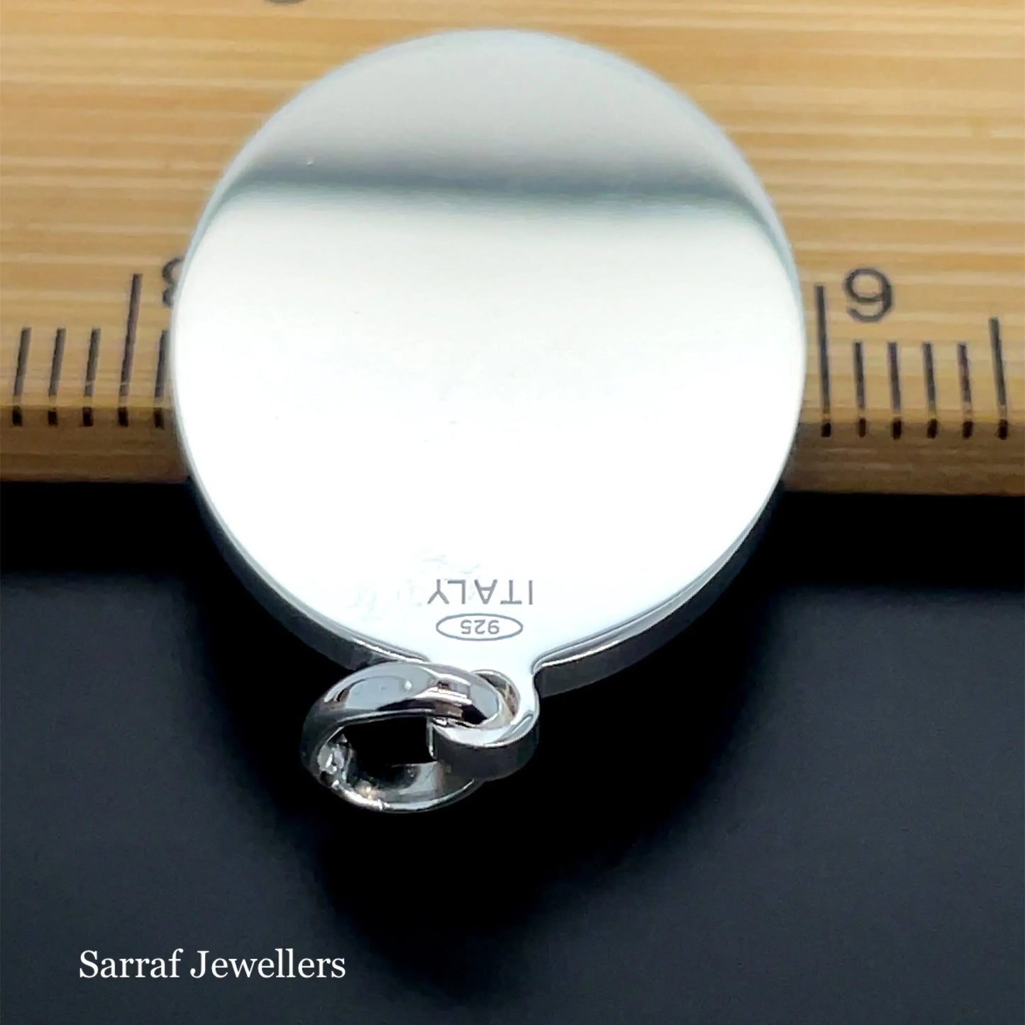 925-sterling-silver-plain-engraveable-round-tags-12mm-15mm-18mm-20mm-22mm-or-shop-online-sarraf-jewellers-uk-4 - Sarraf Jewellers