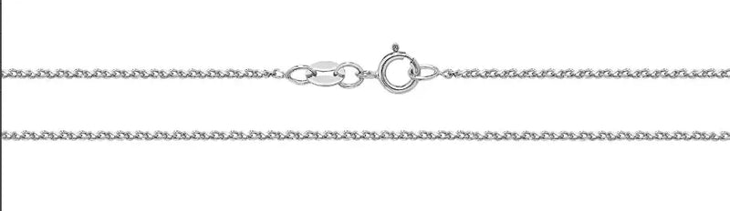 9ct Gold Single Link Diamond Cut Wheat Chain | Shop Online Sarraf Jewellers UK - Sarraf Jewellers