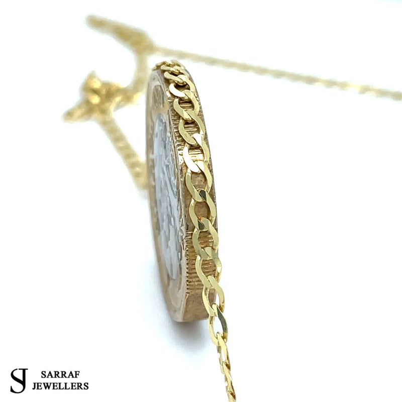 9ct Yellow Gold Curb Bracelet For Women | Shop Online Sarraf Jewellers - Sarraf Jewellers