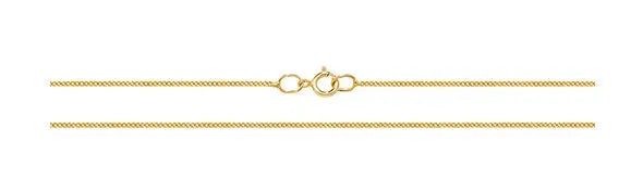 9ct Yellow-White Gold Close Curb Chain | Shop Online Sarraf Jewellers UK - Sarraf Jewellers