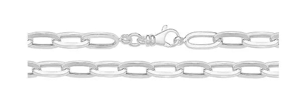 silver-thick-paperclip-chain-plain-design-necklace-or-shop-online-sarraf-jewellers-uk-2 - Sarraf Jewellers