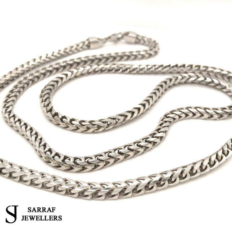 FRANCO CHAIN BRACELET 925 Sterling Genuine Silver Solid Mens Brand New All Size - Sarraf Jewellers