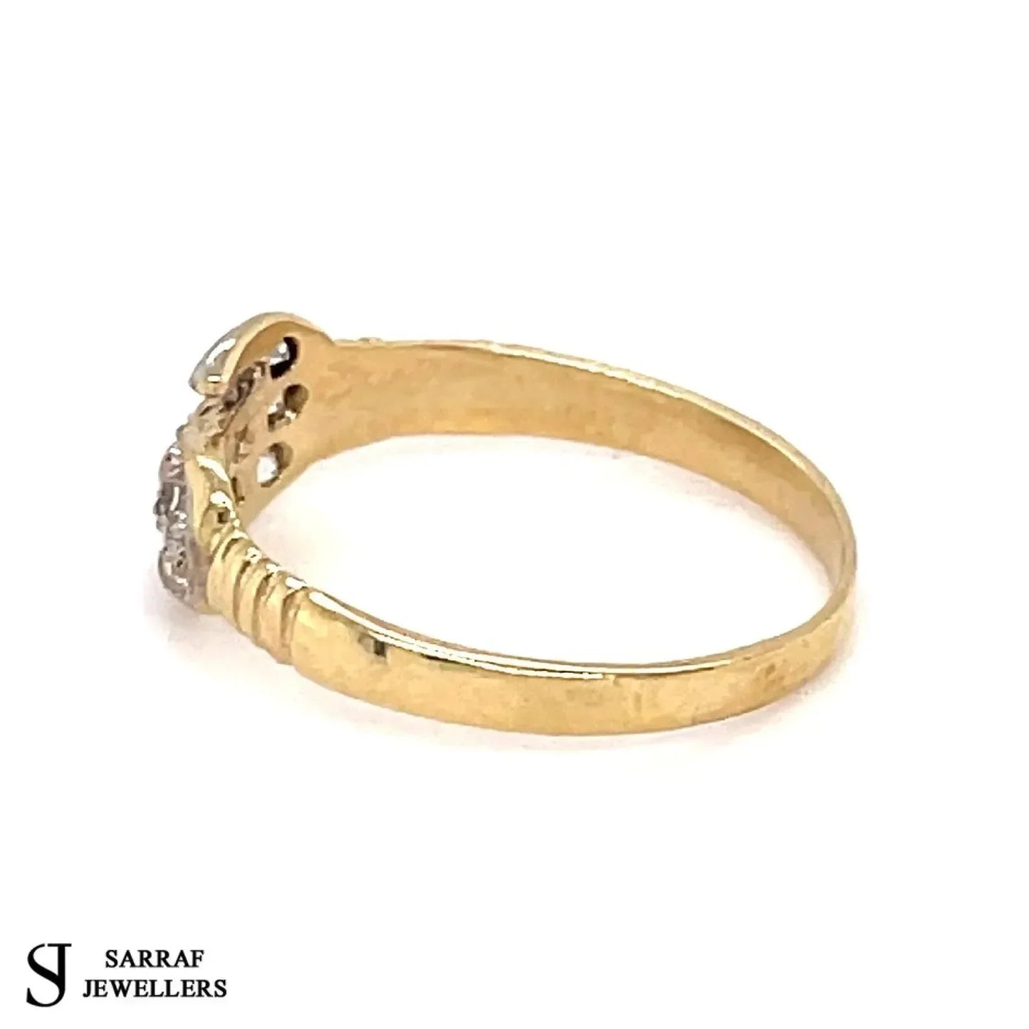 9ct-gold-boxing-glove-baby-ring-cubic-zirconia-a-to-m-size-or-shop-online-sarraf-jewellers-uk-2 - Sarraf Jewellers