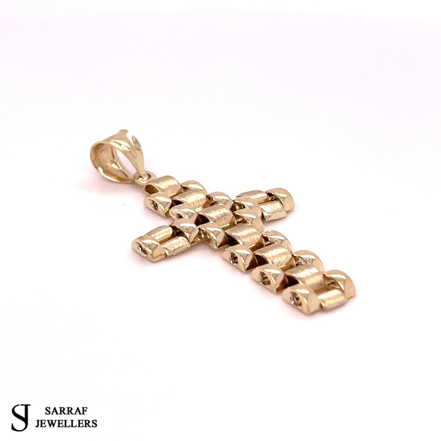 9ct-yellow-gold-fancy-link-cross-pendant-uk-hallmarked-or-shop-online-sarraf-jewellers-uk-2 - Sarraf Jewellers