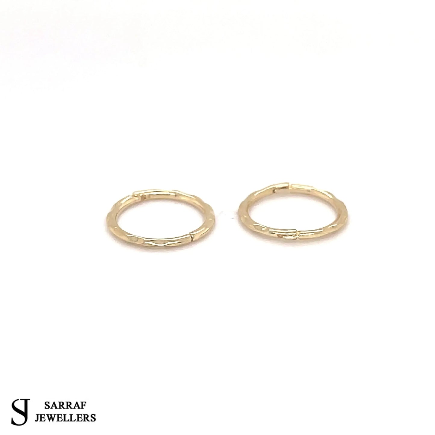 9ct-yellow-gold-plain-hinged-hoop-earring-15mm-uk-hallmarked-or-shop-online-sarraf-jewellers-uk-7 - Sarraf Jewellers