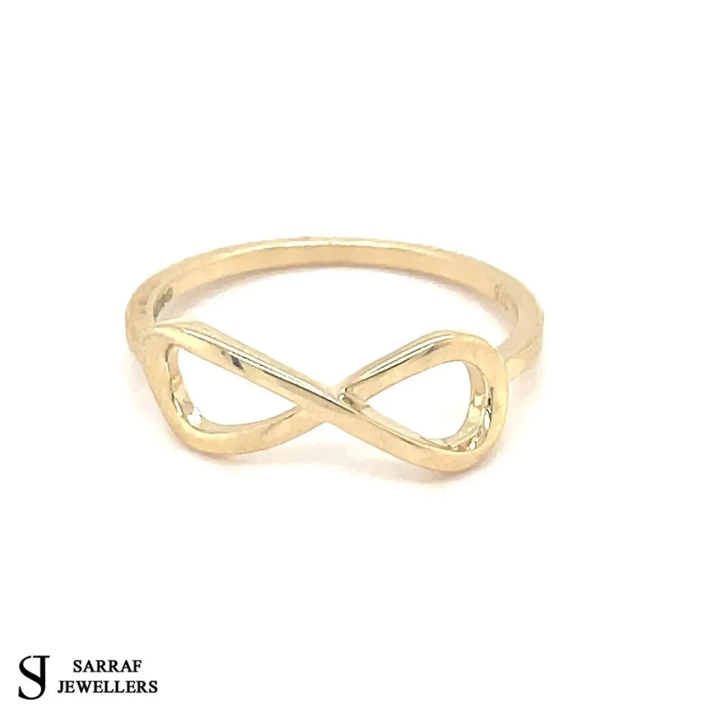 9ct-yellow-gold-plain-infinity-ring-minimalist-design-uk-hallmarked-or-shop-online-sarraf-jewellers-uk-1 - Sarraf Jewellers