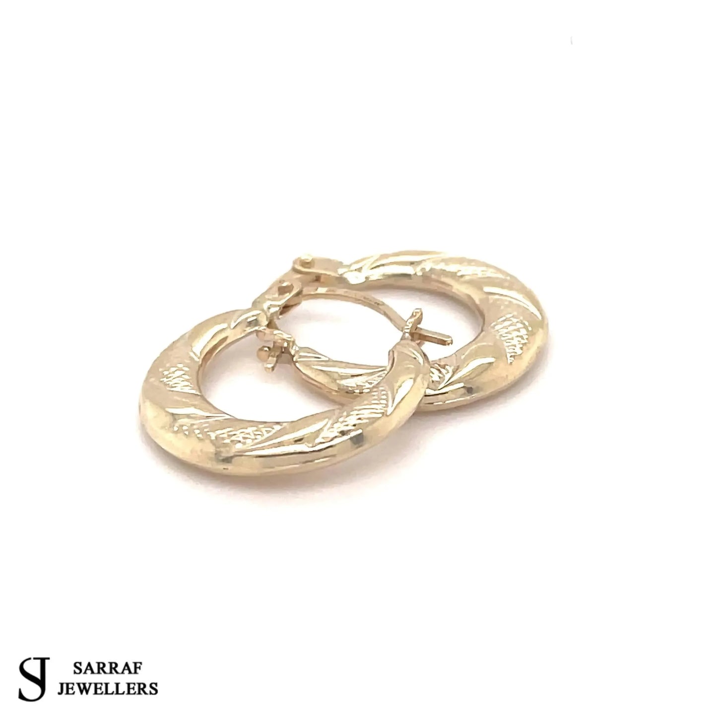 9ct-yellow-gold-victorian-creole-earrings-8mm-uk-hallmarked-or-shop-online-sarraf-jewellers-uk-10 - Sarraf Jewellers