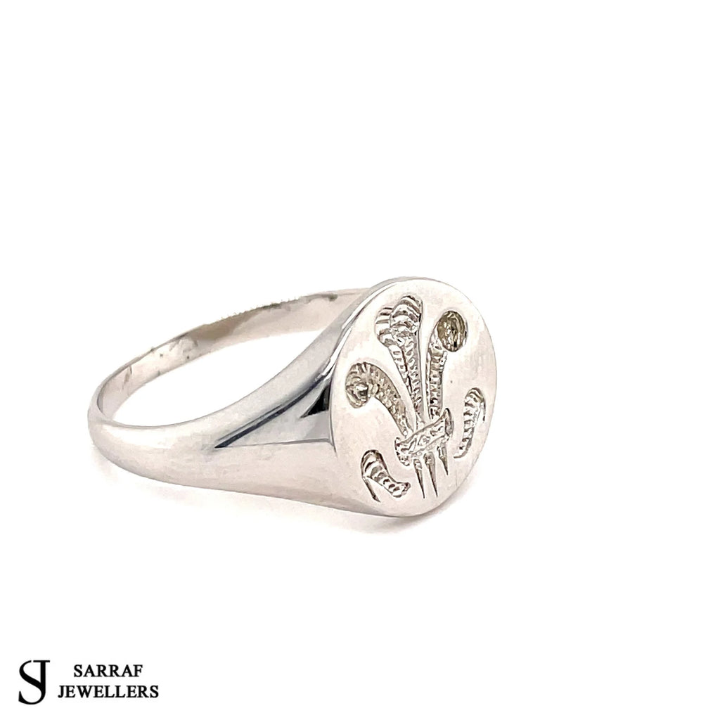 Sterling Silver Sovereign Ring, 925 Sterling Silver Classic St
