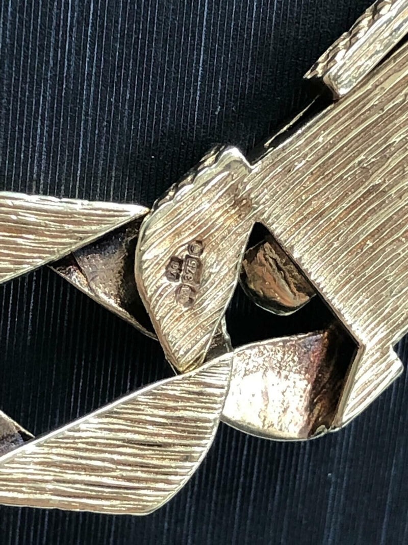 9ct Yellow GOLD Diamond Cut KING CUBAN Chain Necklace 375 26" - 16mm MENS NEW - Sarraf Jewellers